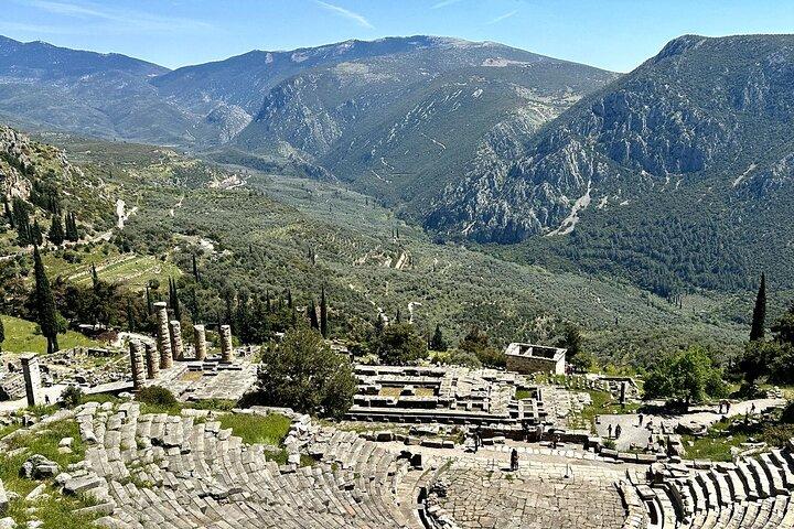 Mystic Delphi Private Tour mit lizenziertem Fortgeschrittener und Tickets