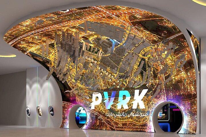 Dubai Gioca all'attività del parco VR