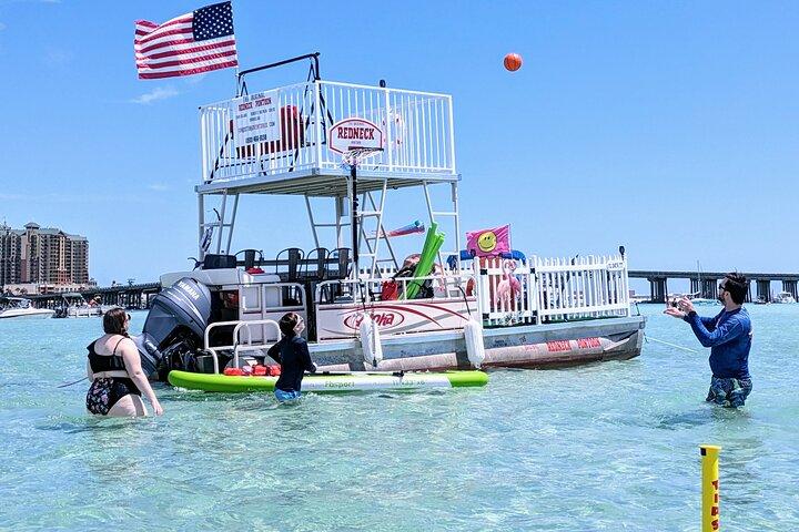 Riviera rojinegra original. #1 Manera de divertirse en Crab Island Destin FL