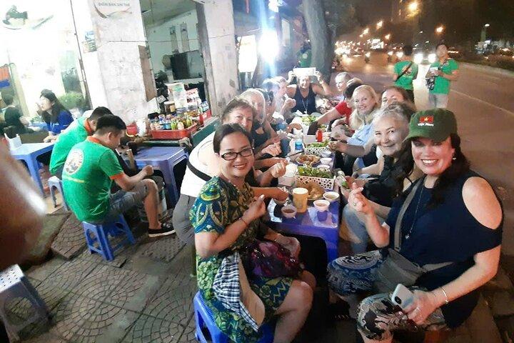 Hanoi Vespa After Dark Street Food Tour - Hidden Gem-Train Street
