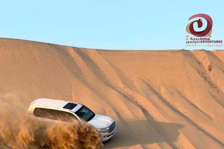 Safari privé d'une demi-journée dans le désert à Doha