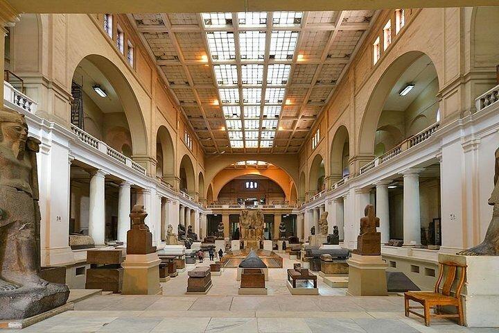 Sphinx des pyramides de Gizeh et musée égyptien avec visite privée du déjeuner