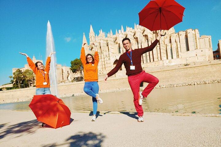 Tour privato a piedi a Palma di Maiorca con guide locali.