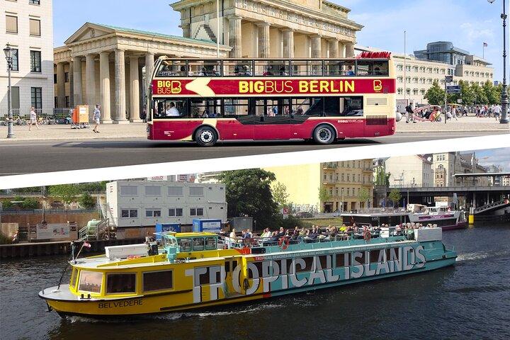 Recorrido en autobús con paradas libres por Big Bus Berlín con crucero por el río