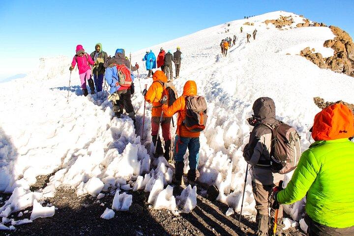 2 giorni 1 notte Monte Kenya Scalata del percorso Sirimon