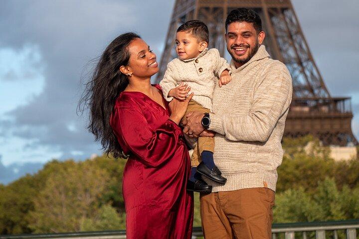 Privéfotoshoot met de iconische Eiffeltoren in Parijs