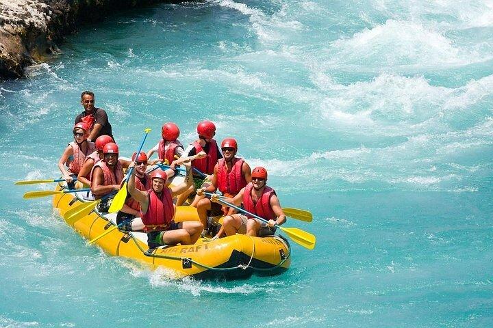 Tour di rafting per famiglie al Koprulu Canyon da Alanya