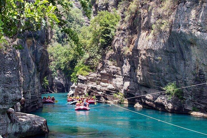 Tour di rafting per famiglie al Koprulu Canyon da Alanya