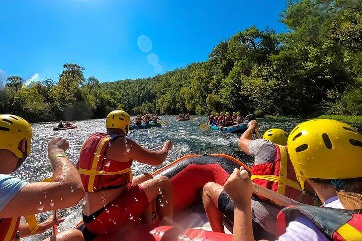 Tour di rafting per famiglie al Koprulu Canyon da Alanya