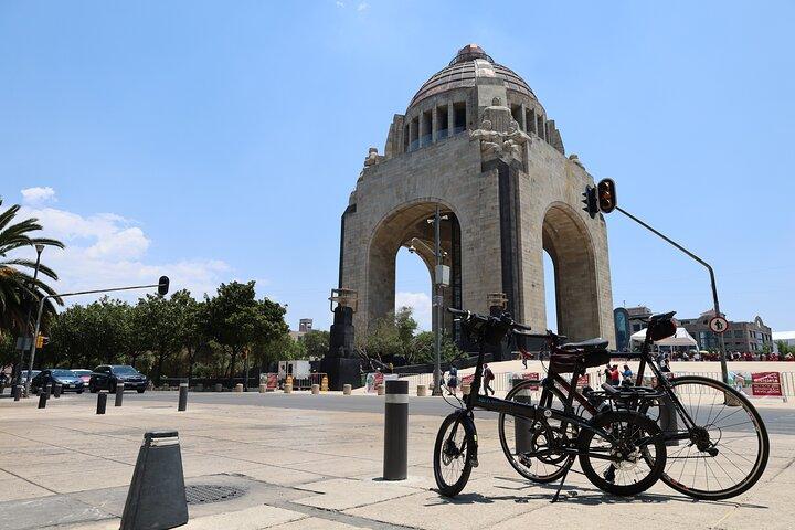 Cykeltur genom Chapultepec, Reforma och Zócalo / Mexiko
