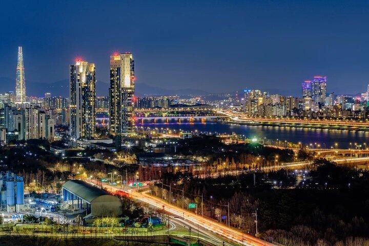 Seoul City Night View-turné / liten grupp / 8 Max