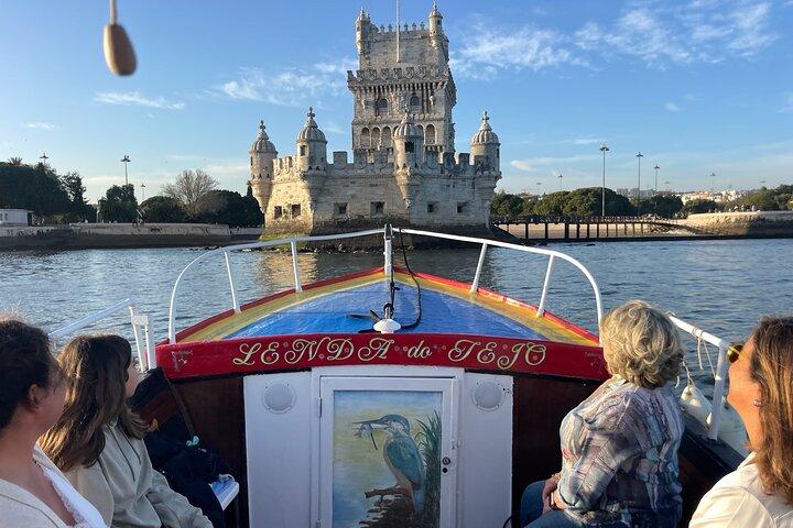 Lisbon Daytime & Sunset Tradicional Boat Tour Sightseeing Cruise