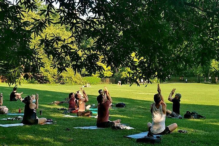 1 Hour Group Yoga Class in Central Park