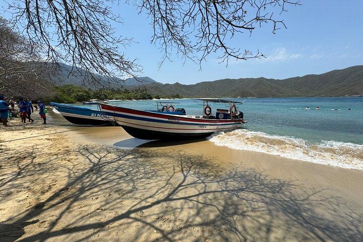 Maritim oplevelse til Playa Cristal, Tayrona Park