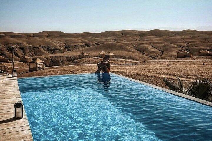 Aventura, cultura e relaxamento no deserto de Agafay, saindo de Marrakech