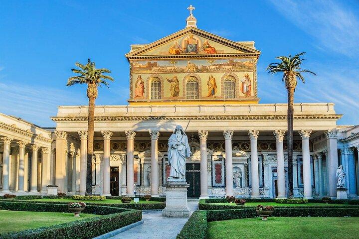 Pauselijke Basiliek van Rome Rondleiding met Golfkar