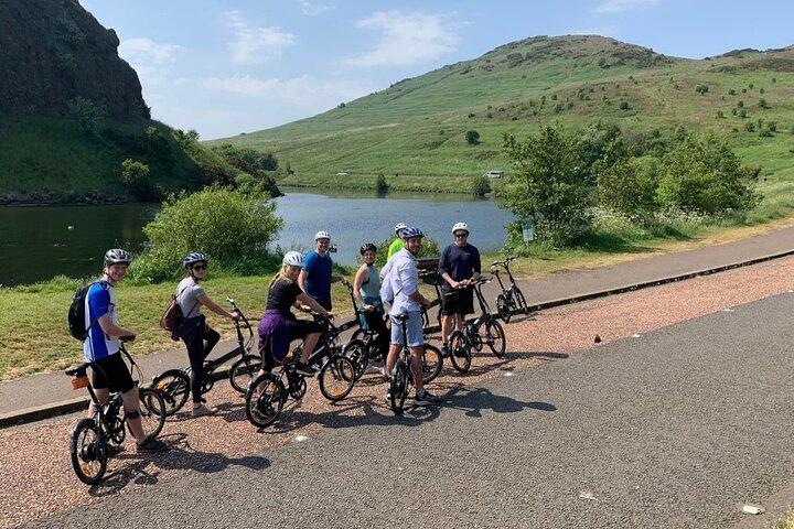 Passeio de bicicleta elétrica 'Um pequeno pedal' por Arthur's Seat e além