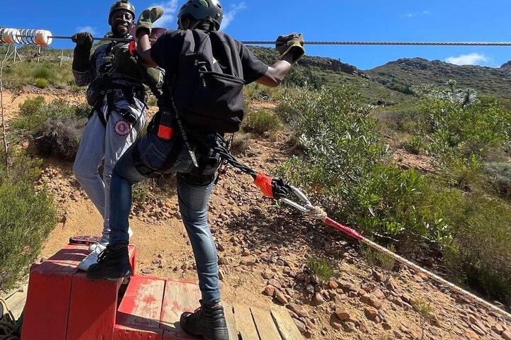 Table Mountain Heldagstur, Zipline Adventure og vinsmagning