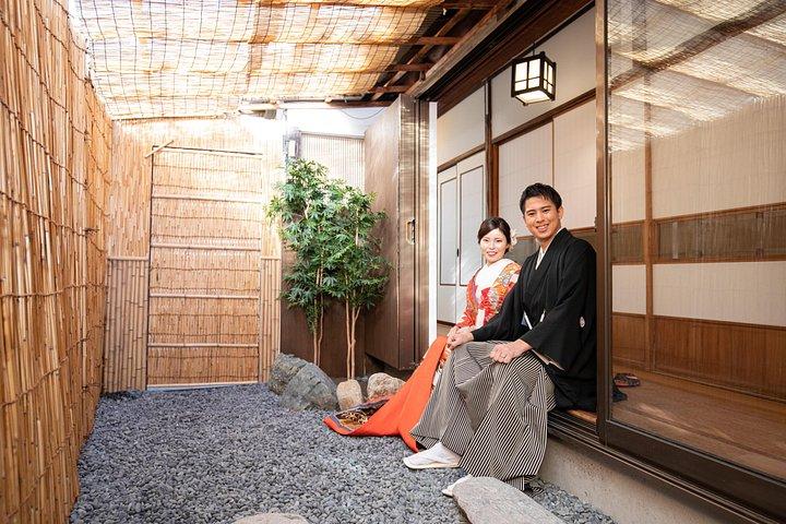 東京本格着物体験@和風写真館