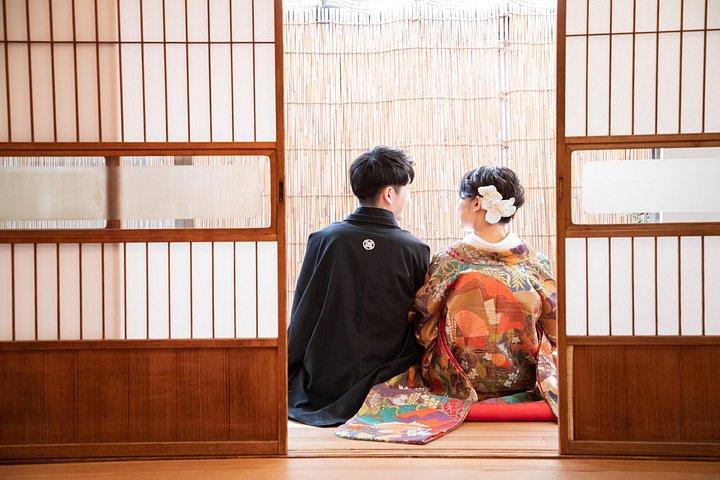 東京本格着物体験@和風写真館