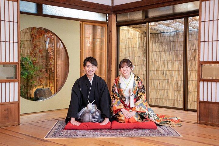 東京本格着物体験@和風写真館