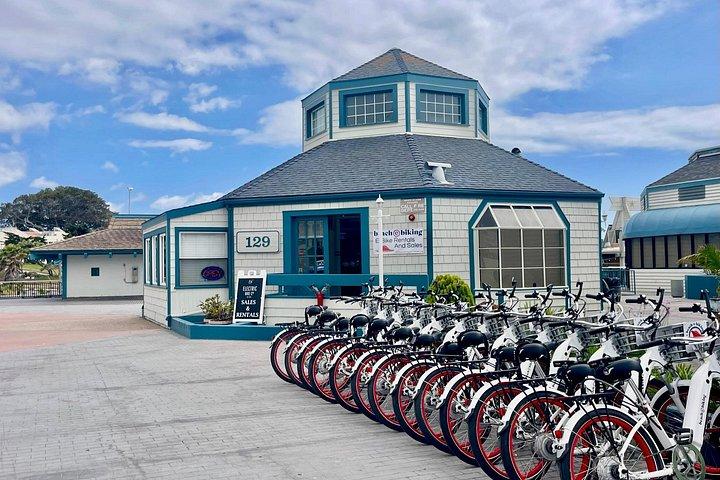 レドンド ビーチ桟橋発 E バイク LA ビーチ ツアー
