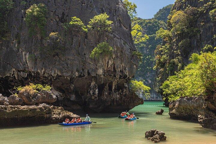 Luie James Bond- en Yao-eilanden speedbootdagtour vanuit Phuket