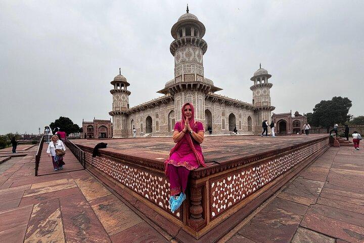 Da Jaipur : Tour del Taj Mahal e Agra con trasferimento a Delhi in auto