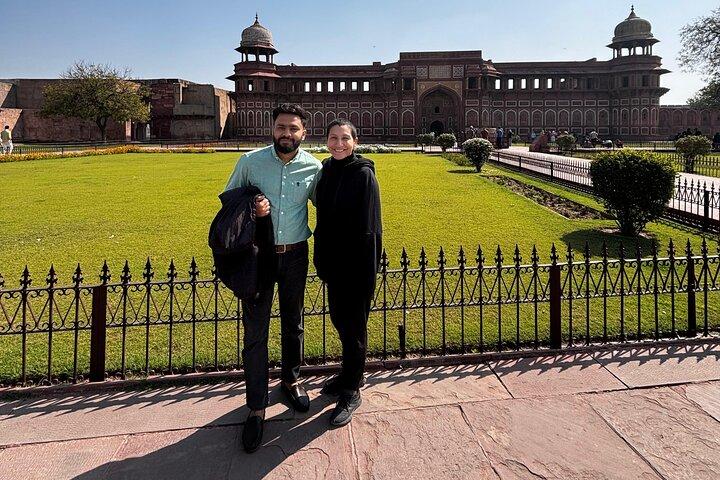 Da Jaipur : Tour del Taj Mahal e Agra con trasferimento a Delhi in auto