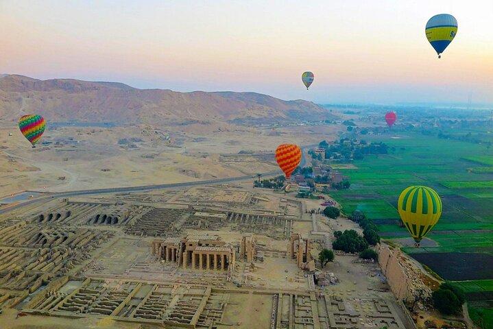 Luxus Heißluftballonfahrten in Luxor