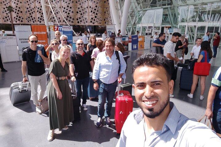 Transferência privada do aeroporto de Marrakech para o hotel em Marrakech