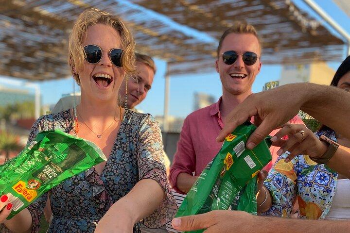 Barcelona Rooftop Paella matlagningskurs med Sangria & lokal värd