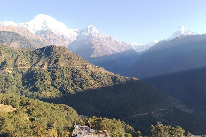 7 Day ABC Trek with Trisuli River Rafting