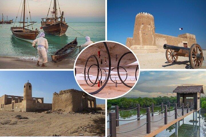 Tour del nord del Qatar a Olafur Eliasson, Forte Zubara, Villaggio Jumail