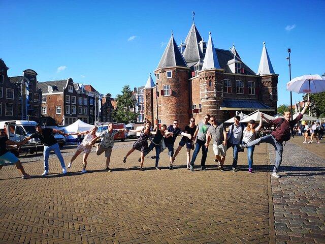 Amsterdam Introduktion Walking Tour med en lokal