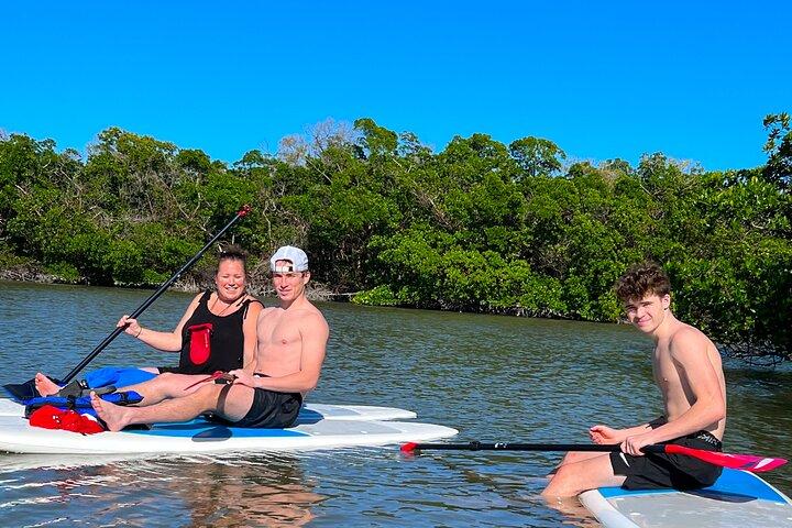 Beginner: één uur begeleide kajak- en SUP-activiteit