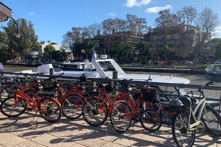 Tour de bicicleta e barco: Tigre e seu Delta