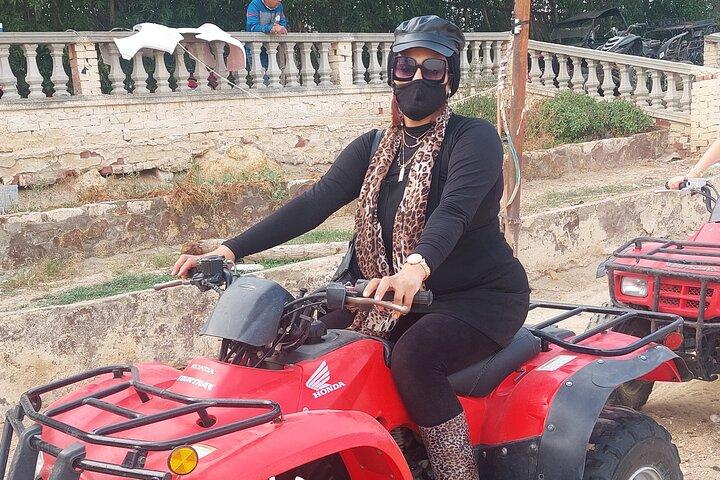 ATV quad bike ride at Giza pyramids
