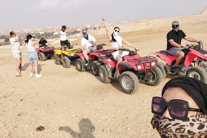 ATV quad bike ride at Giza pyramids