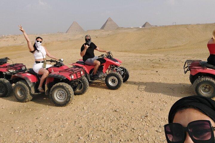 ATV quad bike ride at Giza pyramids