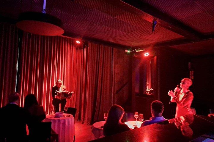 Tango class and immersive show with Private Transportation and Dinner