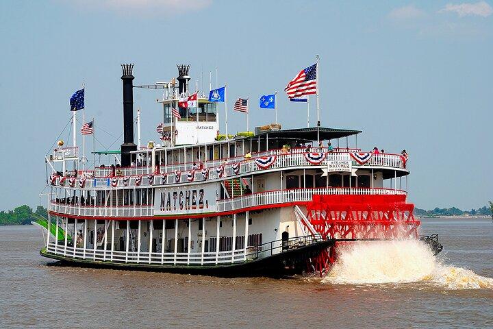 New Orleans City Tour og Steamboat Natchez Harbour Jazz Cruise