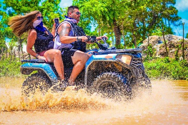 Buggy Punta Cana, Polaris, ATV, CanAm Macao beach och Cave