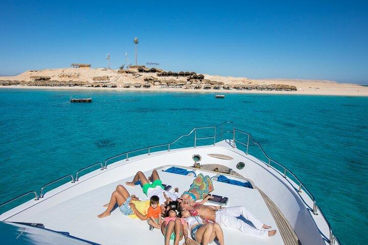 Heldags Mahmya Island Snorkeling Sea Trip fra Hurghada