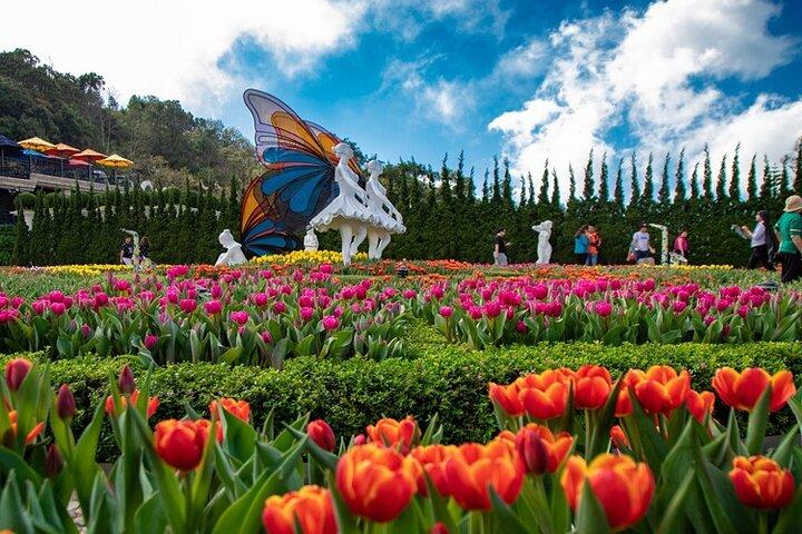 Ba Na Hills & Gouden Brug met Fantasy Park Tour-optionele lunch
