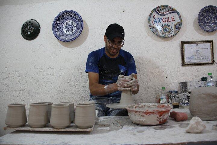 Descubra cerâmica e mosaico Zellige em um tour de fábrica em Fes