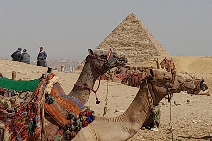All exclusive Giza Pyramids with Camel ride
