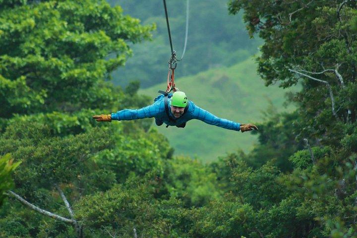 Extreme Zipline Tour em Monteverde