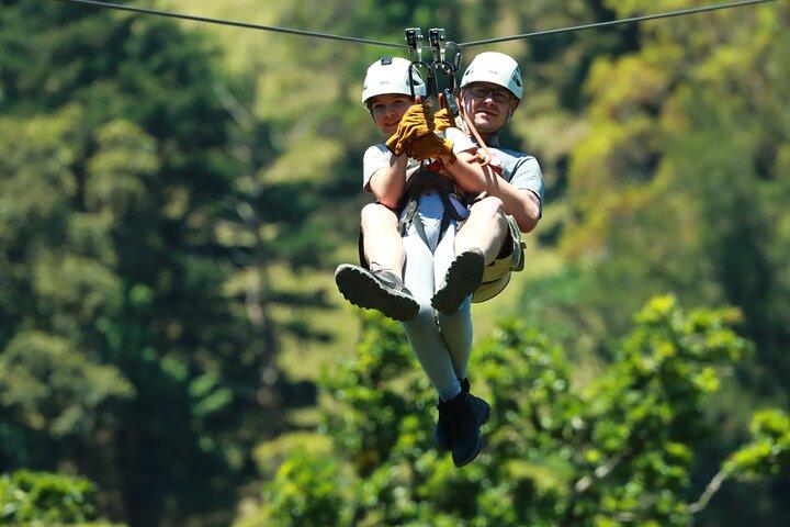 Extreme Zipline Tour em Monteverde