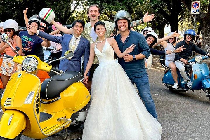 Ride Rome on a Vespa with a local driver
